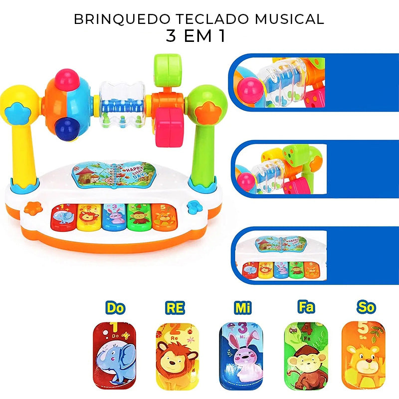 Brinquedo Musical Educativo Para Bebês