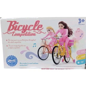 Boneca Ciclista Pedala De Verdade Com Som E Luzes