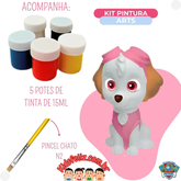 Boneco Cachorrinha Patrulha Canina para Pintar e Brincar !