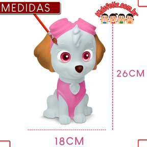 Boneco Cachorrinha Patrulha Canina para Pintar e Brincar !