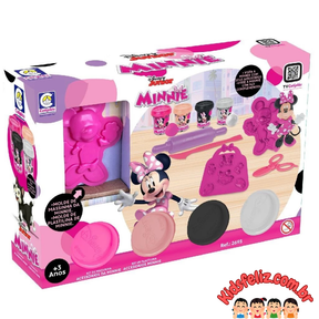 Massinha de Modelar Minnie com Molde e Acessórios Divertidos Disney!