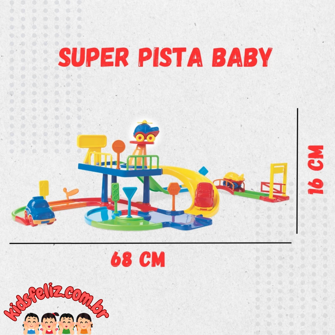 Super Pista de Carrinho Baby - Diversão Garantida!