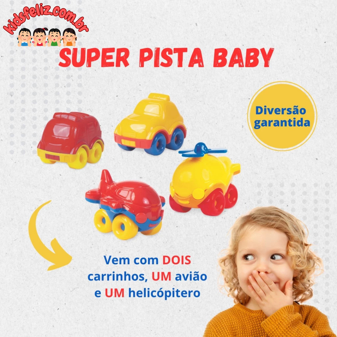 Super Pista de Carrinho Baby - Diversão Garantida!