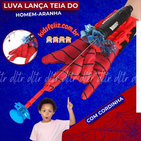 Luva Lança-Teias + Máscara Homem-Aranha - Ação e Aventura para os Pequenos Heróis!