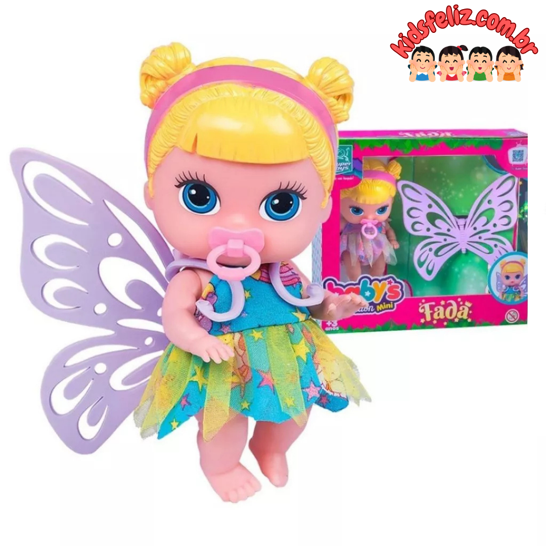 Boneca Baby’s Collection Mini Fada!