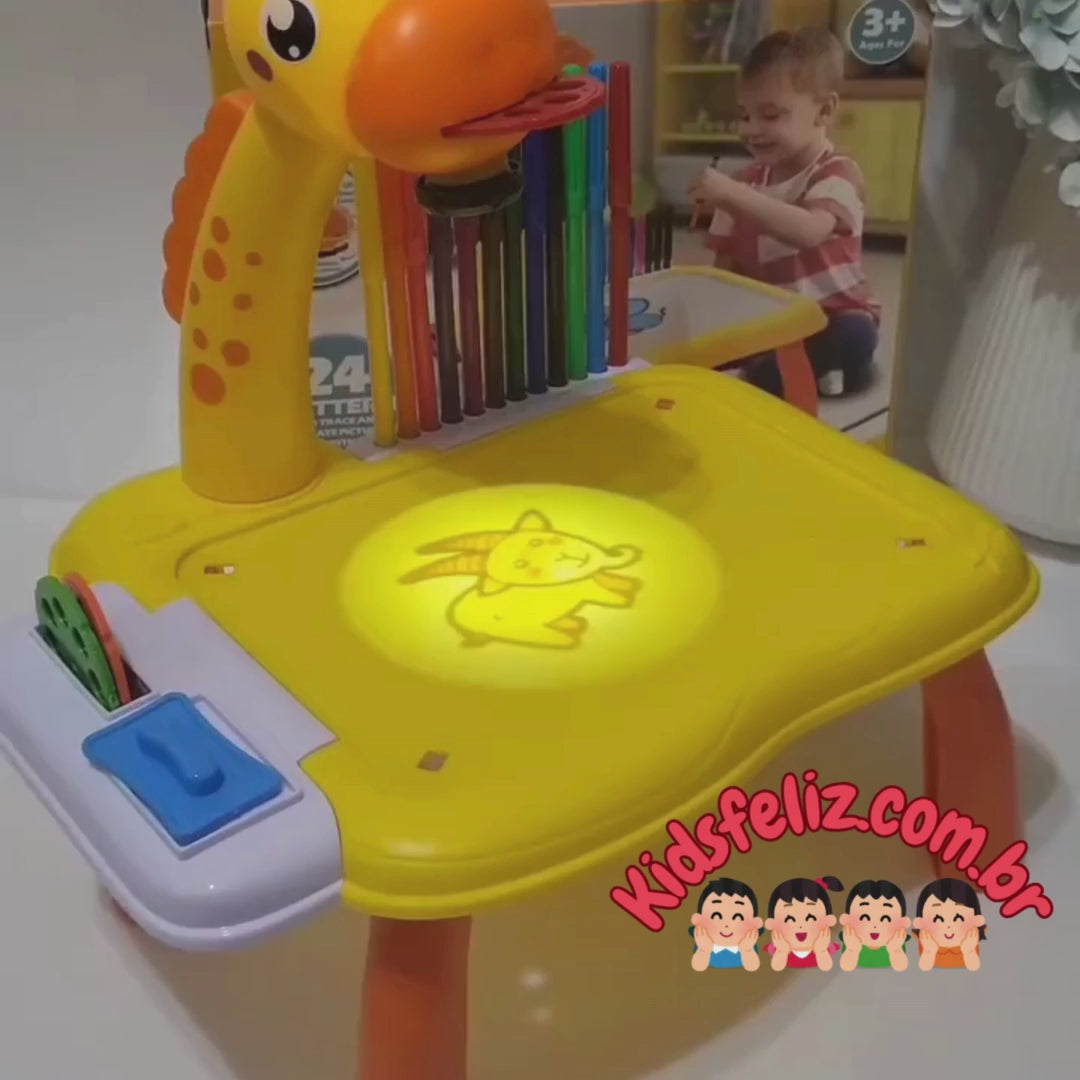 Mesa Projetora De Desenhos Infantil